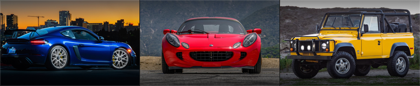 Banner of cars