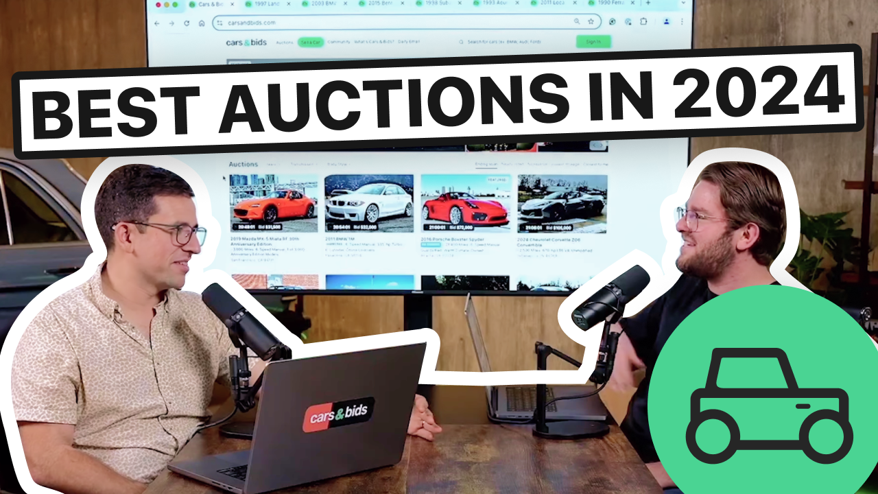 The Best of Cars & Bids Auctions of 2024!